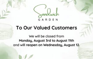 Closure notice